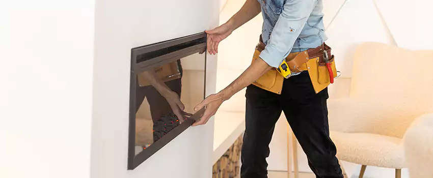 Metal Fireplace Installation in Fairmont, West Virginia