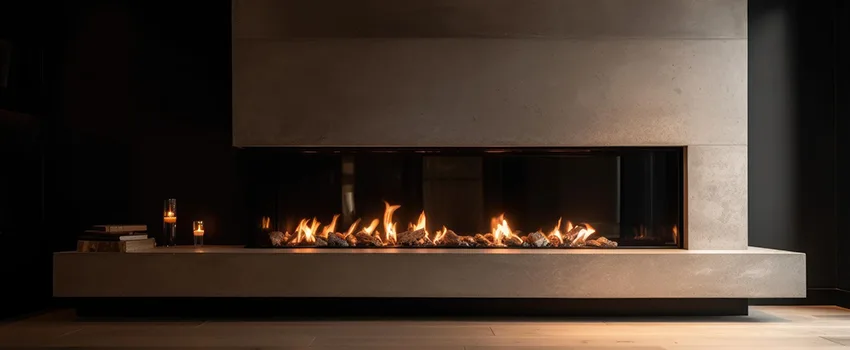 Gas Fireplace Ember Bed Design Services in Fairmont, West Virginia