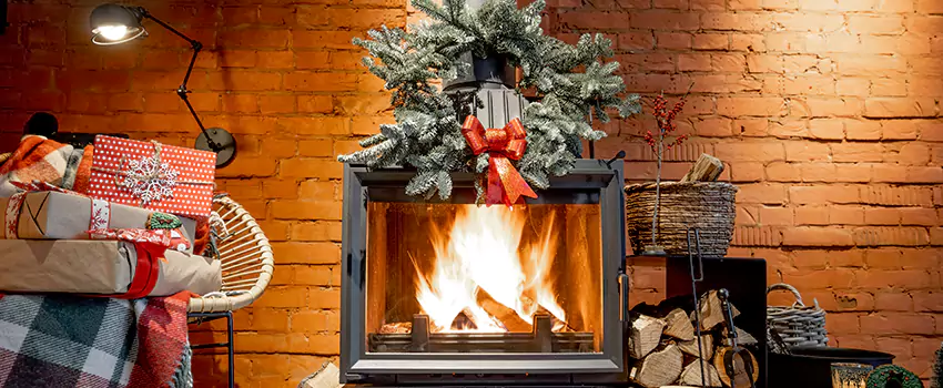 Travis Industries Linear Gas Fireplace Installation in Fairmont, West Virginia