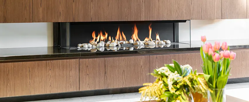 Double-height Fireplace Design Refurbishment in Fairmont, West Virginia