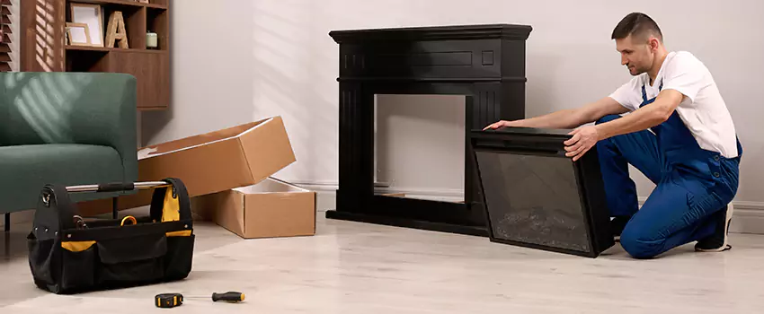 Old Rusted Metal Fireplace Repair And Replacement in Fairmont, WV